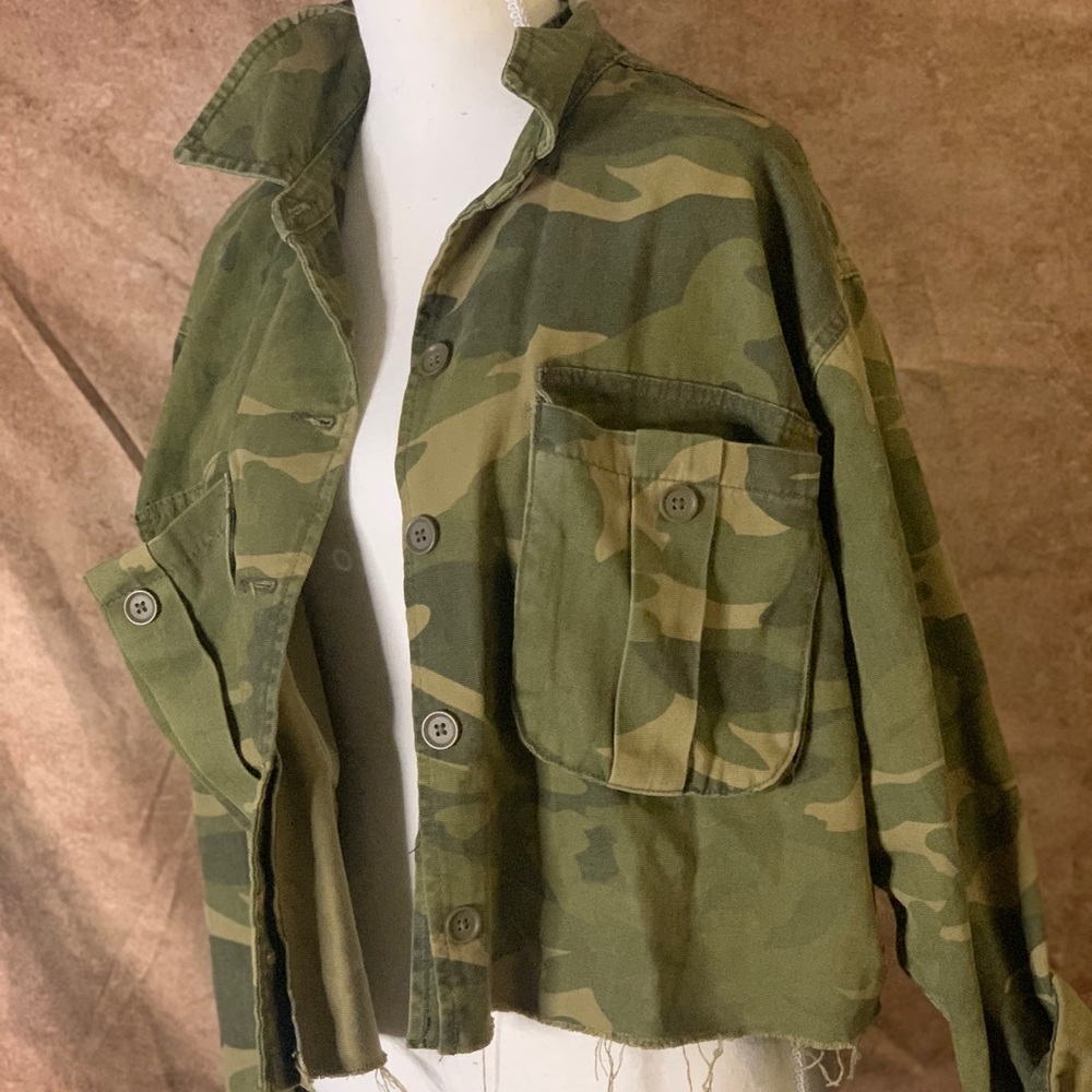 Top shop camouflage cropped jacket - Picture 6 of 6